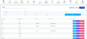 Hotel receptionist using Spoonbill PMS for managing guest data in hotels